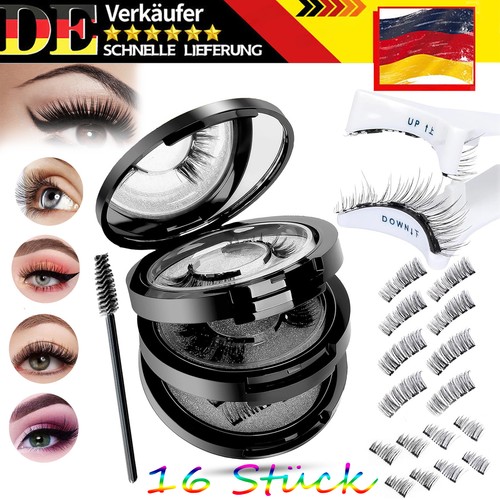 Stück magnet wimpern - stück, 3d