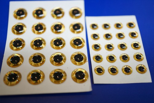 Augen gold oder - 3-d,