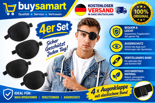 Jjunw augenklappen stück - augenklappen,