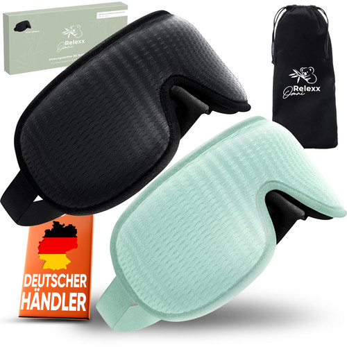 Schlafmaske 2er set 3d - -,