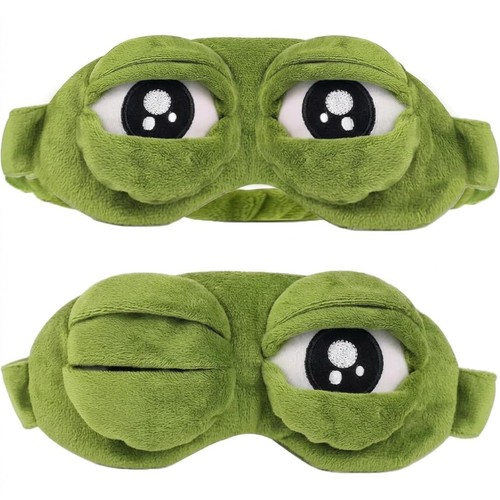 Frosch schlafmaske lustig - 3d,