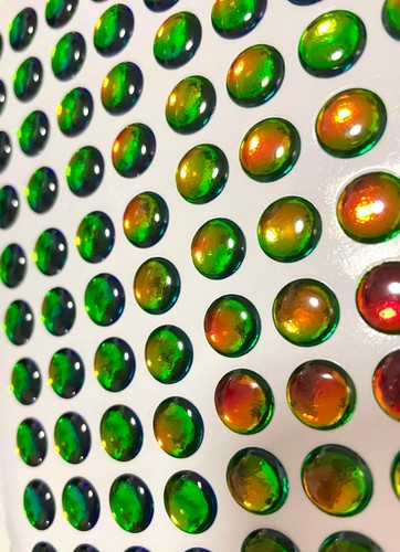 Reflektierendes grüne - reflektierendes,