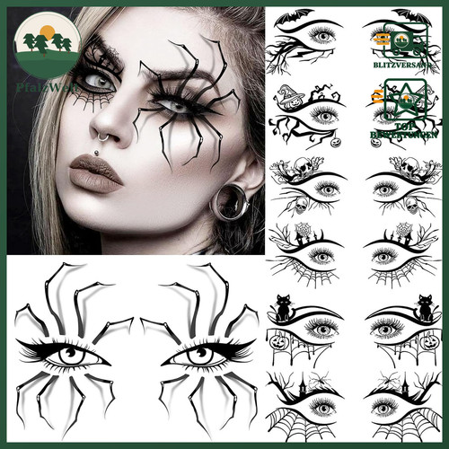 Lidschatten tattoos halloween - lidschatten,